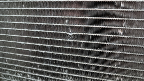 Nissan Rogue Sport 17-22 air conditioning condenser radiator, dented honeycomb, dented tube