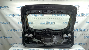The trunk door is bare with glass, Nissan Rogue Sport 17-22 black G41, scratches on the glass.