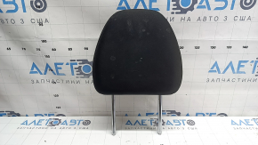 Front left headrest for Nissan Rogue Sport 17-21, black fabric, dry-cleanable
