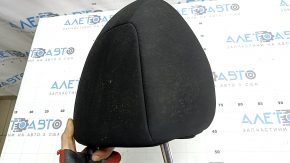 Front left headrest for Nissan Rogue Sport 17-21, black fabric, dry-cleanable