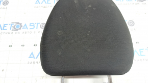 Front left headrest for Nissan Rogue Sport 17-21, black fabric, dry-cleanable