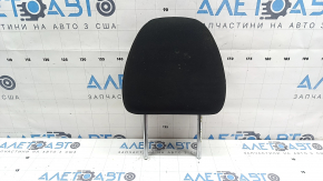 Front right headrest for Nissan Rogue Sport 17-21, black fabric, dry-cleanable