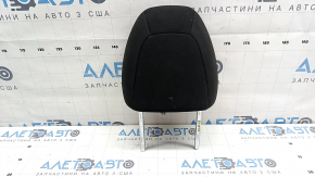 Front right headrest for Nissan Rogue Sport 17-21, black fabric, dry-cleanable