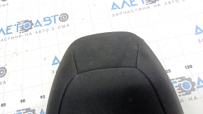 Front right headrest for Nissan Rogue Sport 17-21, black fabric, dry-cleanable