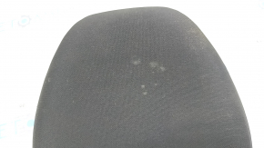 Front right headrest for Nissan Rogue Sport 17-21, black fabric, dry-cleanable