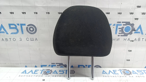 Headrest 2nd row right Nissan Rogue Sport 17-21 black fabric, dry cleanable