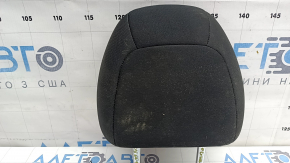 Headrest 2nd row right Nissan Rogue Sport 17-21 black fabric, dry cleanable