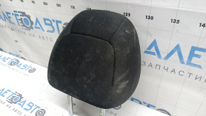 Headrest 2nd row left Nissan Rogue Sport 17-21 black fabric, dry cleanable