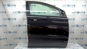 Ford Edge 15-24 keyless front right door assembly, black UM, bump, dent, scratches on the trim