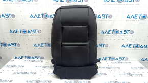 Ford Edge 15-24 driver's seat back upholstery, black leather, heated