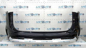 Black rear bumper for Ford Edge 19-24, with parking sensors