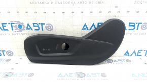 Driver's seat side cover, left, Ford Edge 15-24, black, electric, scratched