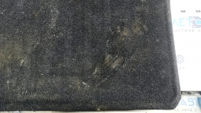 Nissan Rogue Sport 17-22 black fabric trunk mat, for spare tire, dry-cleanable