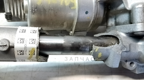 Infiniti QX30 17-19 FWD power steering rack, for parts, broken housing, broken connector