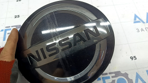2020 Nissan Rogue Sport radiator grille emblem, chipped, glued