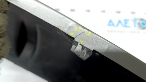 Ford Edge 19-24 rear bumper lip trim, gray, without towbar, dented, cracked, torn, scratched