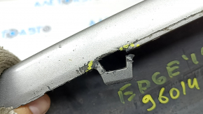 Ford Edge 19-24 front bumper lip trim, gray, sand, broken fasteners