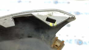 Ford Edge 19-24 front bumper lip trim, gray, sand, broken fasteners