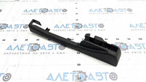 Driver's seat runner trim, rear left, Nissan Rogue Sport 17-22, black