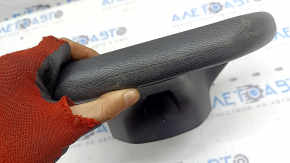 Naked steering wheel Nissan Rogue Sport 20-22, black rubber, no buttons, worn
