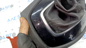 Nissan Rogue Sport 17-22 black shifter cover with scratches