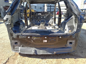 Nissan Rogue Sport 17-22 rear panel on the body, black