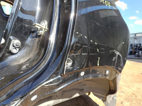 Quarter wing rear left Nissan Rogue Sport 20-22 on the body, black, dented, dents