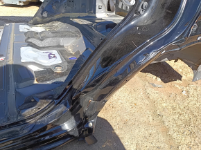 Quarter wing rear left Nissan Rogue Sport 20-22 on the body, black, dented, dents