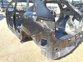 Quarter wing rear left Nissan Rogue Sport 20-22 on the body, black, dented, dents