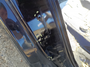 Quarter wing rear right Nissan Rogue Sport 20-22 on the body, black, bumpers