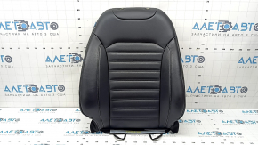 Ford Edge 15-24 passenger seat back upholstery, black leather, heated