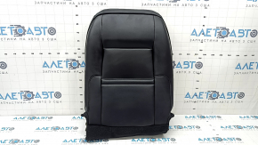 Ford Edge 15-24 passenger seat back upholstery, black leather, heated