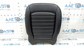 Ford Edge 15-24 passenger seat cushion upholstery, black leather, heated