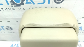 Front right headrest for Audi A6 C7 12-18, beige leather, dry-cleanable