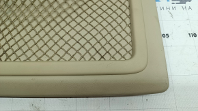 Rear passenger seat trim for Audi A6 C7 12-18 beige, scratches, dry-cleanable