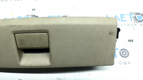 Audi A6 C7 12-18 beige passenger seat storage compartment, dry-cleanable