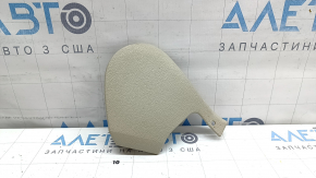Driver's side seat trim, inner, Audi A6 C7 12-18, beige, scratches