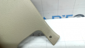 Driver's side seat trim, inner, Audi A6 C7 12-18, beige, scratches