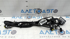 Ford Escape MK4 2021 front bumper wiring for parking sensors, fog lights, and ambient air temperature sensor
