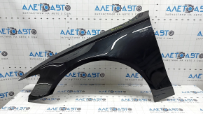 Front left wing Audi A6 C7 12-18 black LY9T