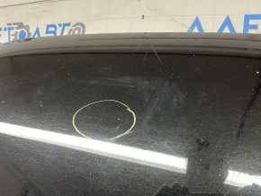 Bare hood Audi A6 C7 12-18 aluminum, black LY9T, dent, bump