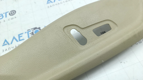 Audi A6 C7 12-18 passenger seat control panel, type 2, beige, electrically powered, dry-cleanable