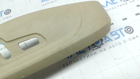 Audi A6 C7 12-18 passenger seat control panel, type 2, beige, electrically powered, dry-cleanable