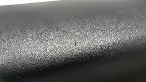Lower tailgate trim for a Ford Edge 15-24, black, under the electric cover, scratches, scuffs, whitened plastic