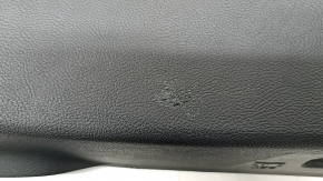 Lower tailgate trim for a Ford Edge 15-24, black, under the electric cover, scratches, scuffs, whitened plastic