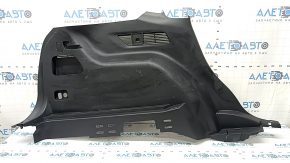 Left arch trim for a Ford Edge 15-24, black, for an electric door, no cigarette lighter or buttons, scratches, whitened plastic