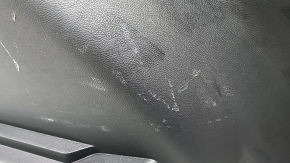 Left arch trim for a Ford Edge 15-24, black, for an electric door, no cigarette lighter or buttons, scratches, whitened plastic