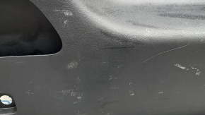 Left arch trim for a Ford Edge 15-24, black, for an electric door, no cigarette lighter or buttons, scratches, whitened plastic