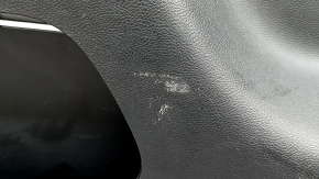 Left arch trim for a Ford Edge 15-24, black, for an electric door, no cigarette lighter or buttons, scratches, whitened plastic