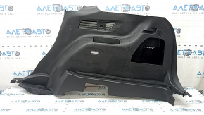 Right arch trim for Ford Edge 15-24, black, scratches, whitened plastic